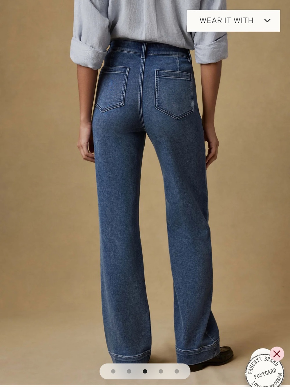 Faherty Women's Jeans - Picture 12 of 12